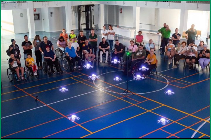 UMILES lleva la experiencia de los drones al Hospital Nacional de Parapléjicos de Toledo por el Día Internacional del Niño Hospitalizado
