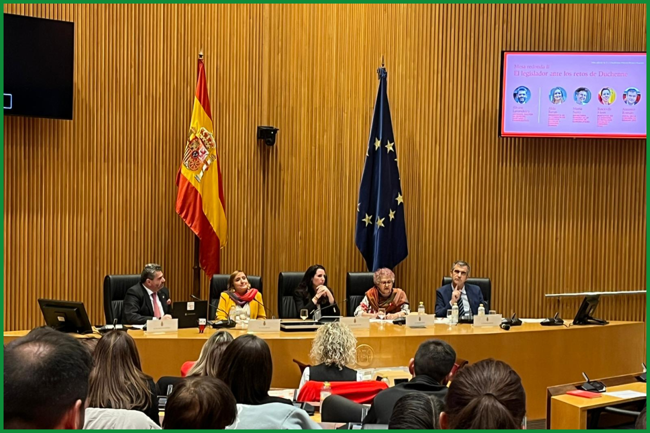 Duchenne Parent Project España pide en el Congreso una regulación específica para pacientes con Duchenne
