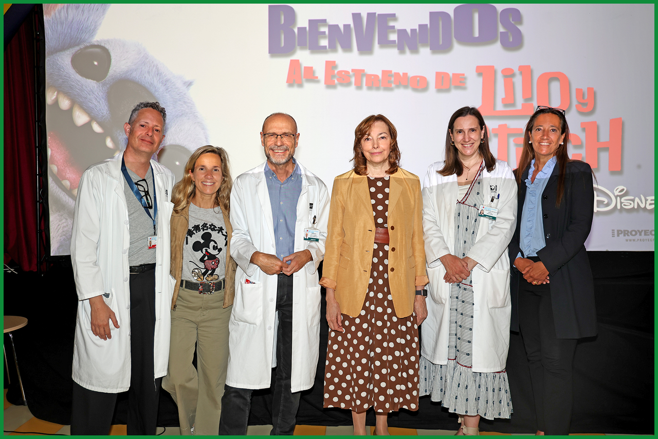Lilo y Stitch de Disney se estrena hoy y más de 470 niños hospitalizados la disfrutan también en cuatro hospitales