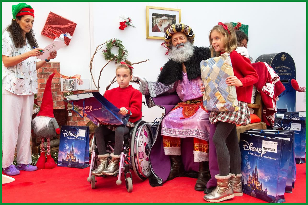 Italfarmaco y Disney llevan la magia de la Navidad al Hospital Nacional de Parapléjicos de Toledo