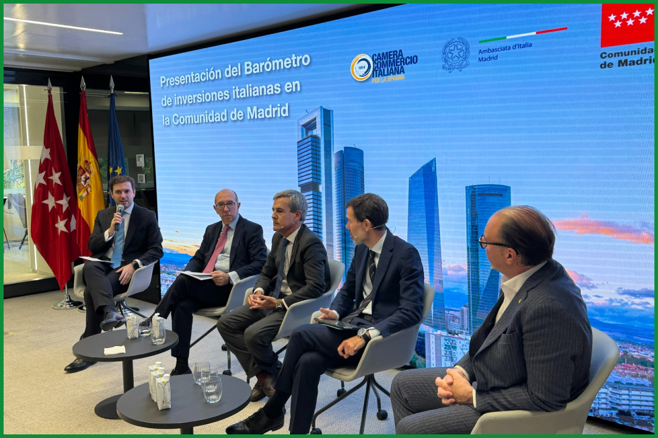Contribución a la inversión italiana en la Comunidad de Madrid