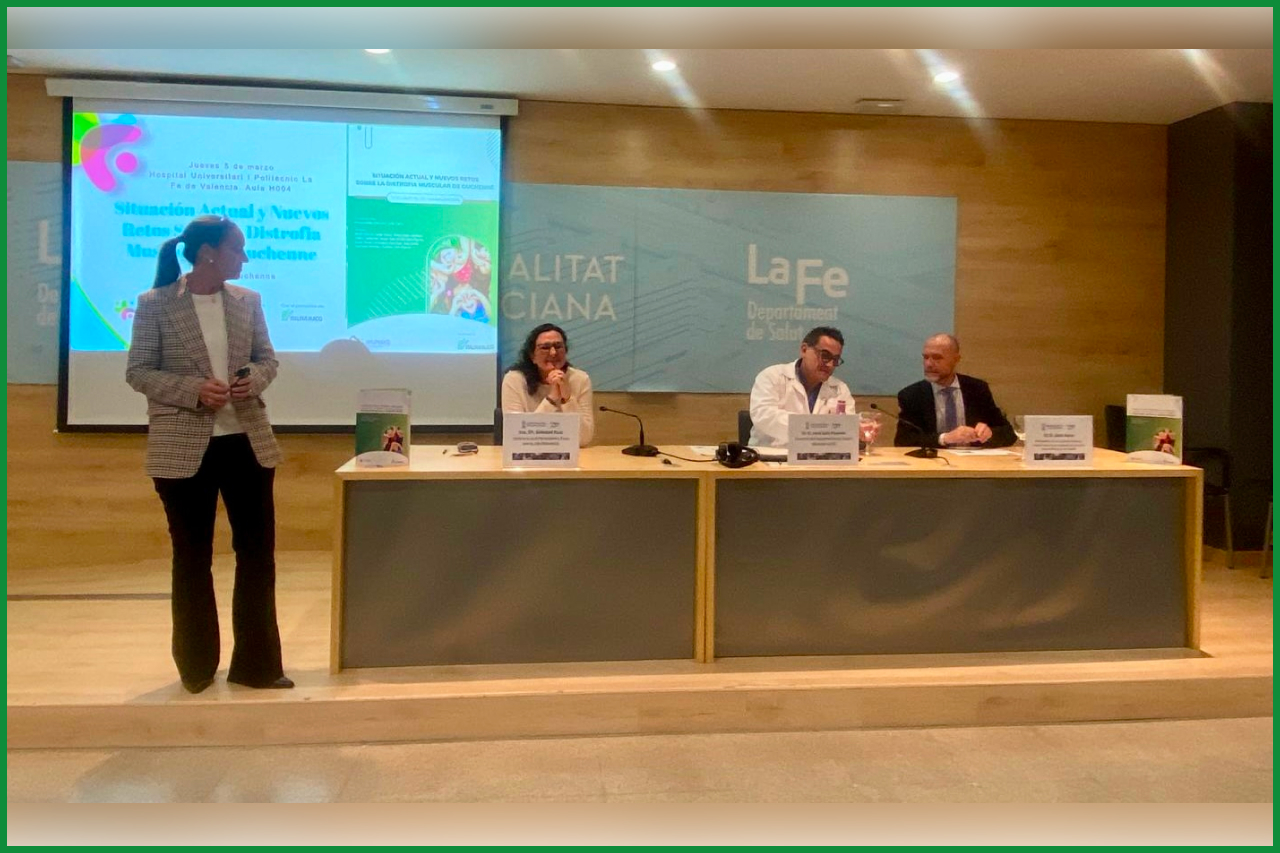 Fundación Humans presenta en La Fe un modelo de atención integral y humanizada para la distrofia muscular de Duchenne