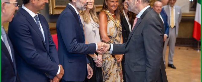 Santiago Carolá representa a Italfarmaco en la recepción de la Cámara de Comercio e Industria Italiana en el Senado